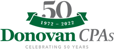 Donovan 50th Anniversary Logo