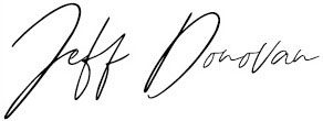 Jeff Donovan signature