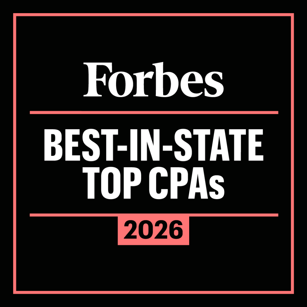 Forbes Best-in-State Top CPAs award 2026