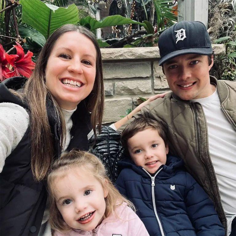 Erin Essenberg with family