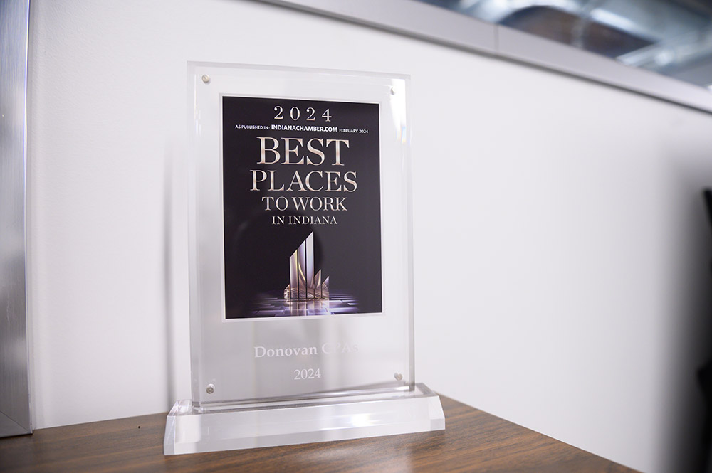 Donovan Best Places to Work in Indiana