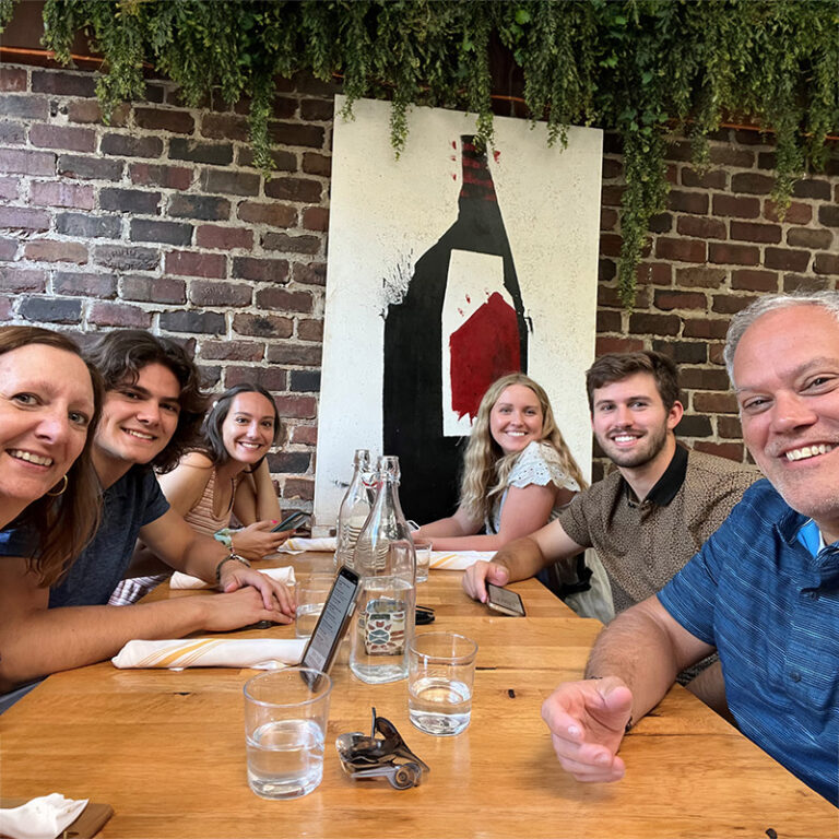 Rex Miller and his family