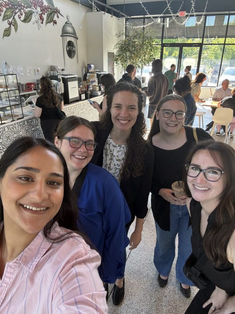 team participating in Womens Conference