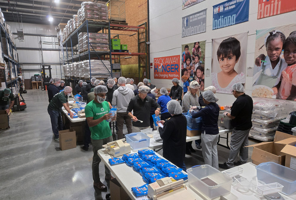 Corporate volunteer event